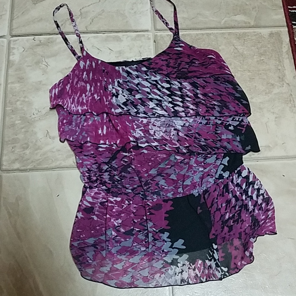 Dressy flowy cute tank